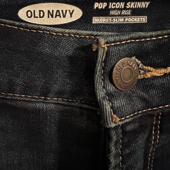 Old Navy Pop Icon High Rise Secret Slim Pockets 12 - Picture 2 of 3